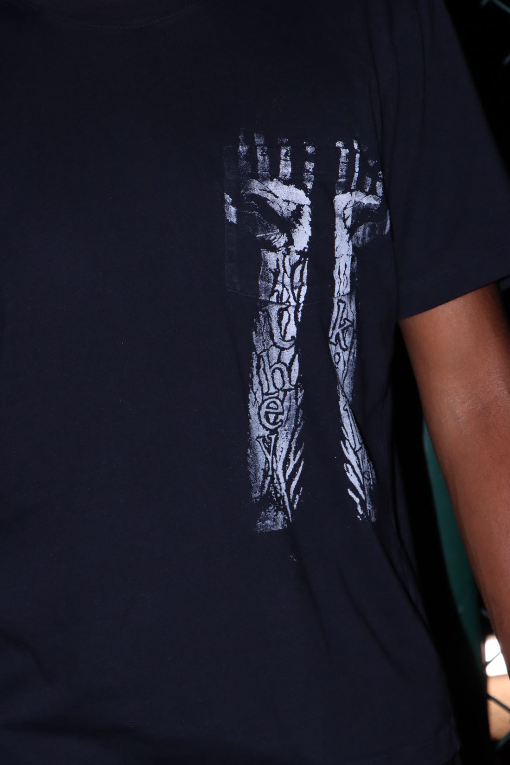“forearms” tee