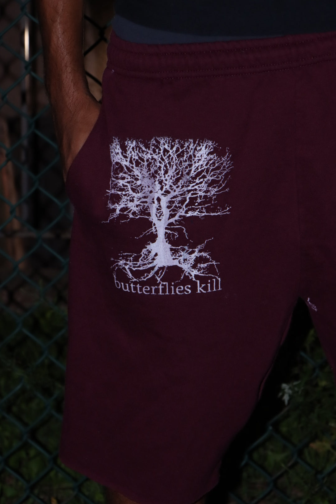 “tree” sweat shorts
